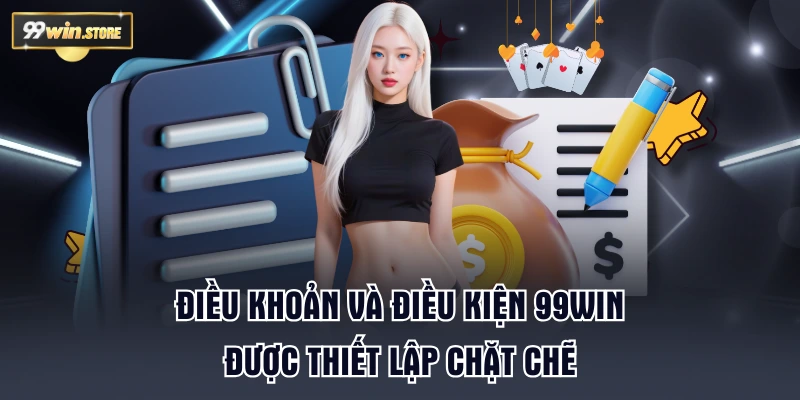 Điều khoản và điều kiện 99WIN được thiết lập chặt chẽ