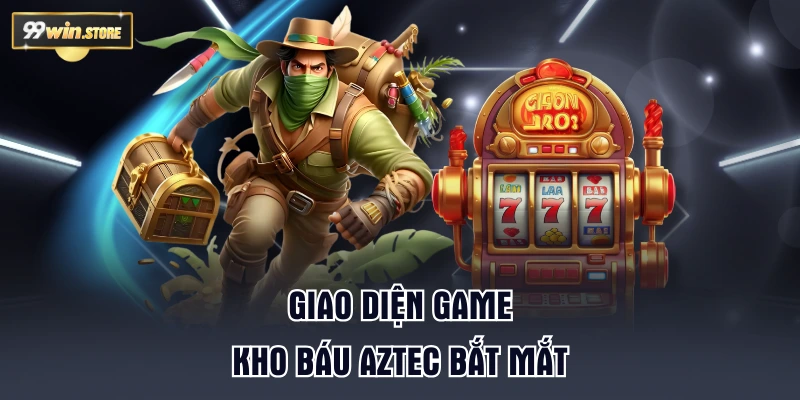 Giao diện game kho báu Aztec bắt mắt